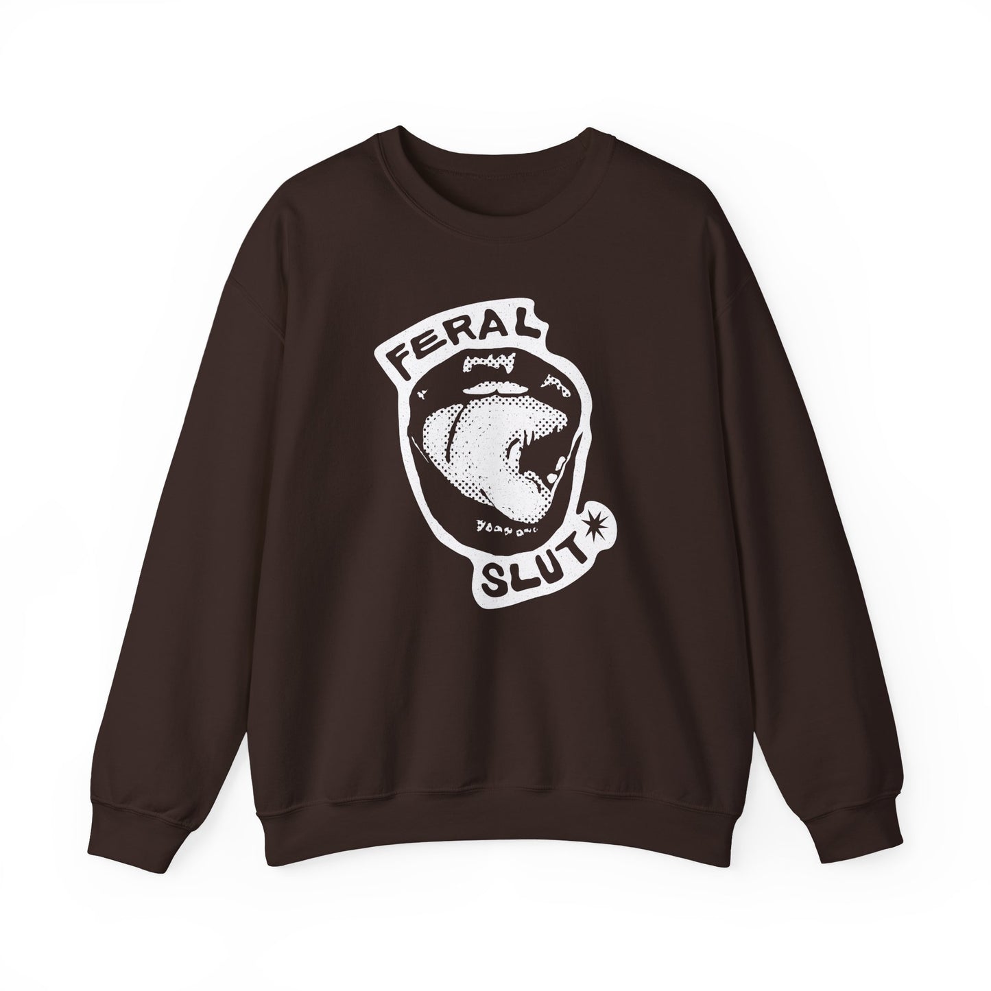 Feral Slut Licks | Unisex Crewneck