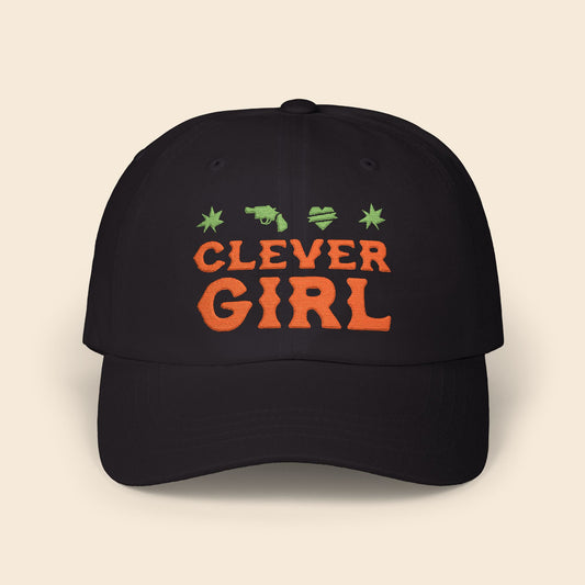 Clever Girl Black | Dad Hat
