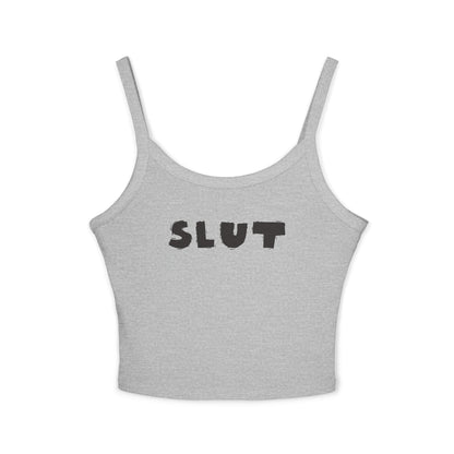 SLUT | Women's Spaghetti Strap Tank Top