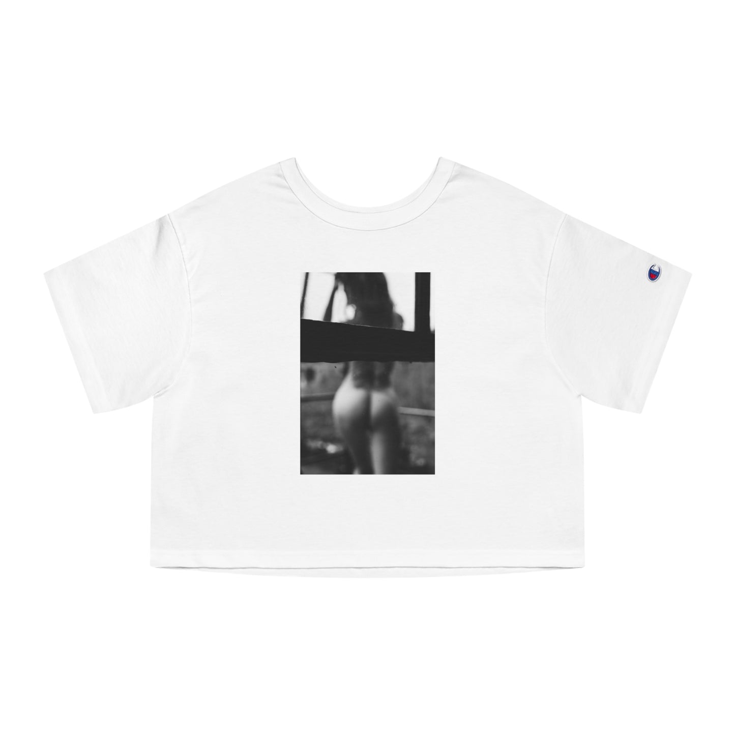 Window Watching Cropped T-Shirt