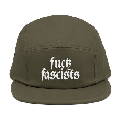 Fuck Fascists | 5 Panel Embroidered Cap