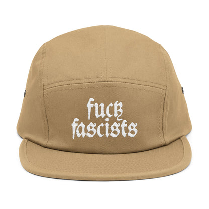 Fuck Fascists | 5 Panel Embroidered Cap