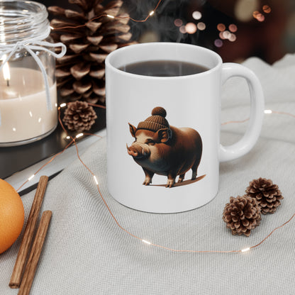 Hammy Ceramic Mug 11oz