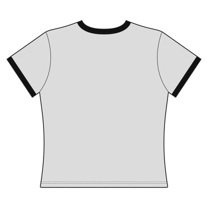 Fvck Fascists | Pitbull Jester Women's Graphic Light Color Ringer Tee