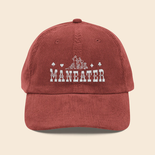 ManEater | Embroidered Corduroy Cap