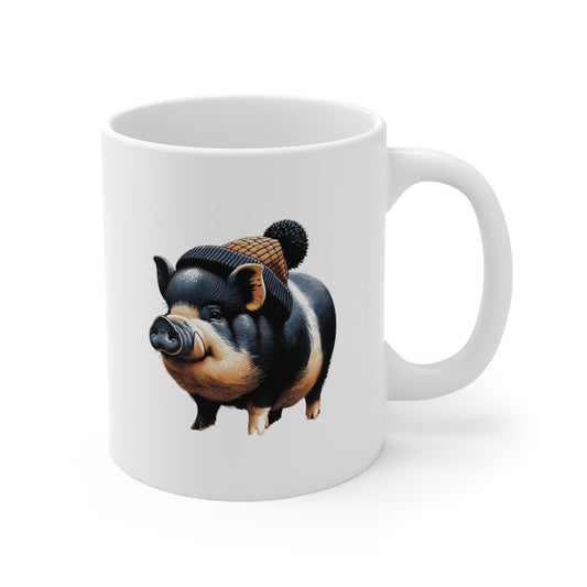 Mr Pig Ceramic Mug 11oz