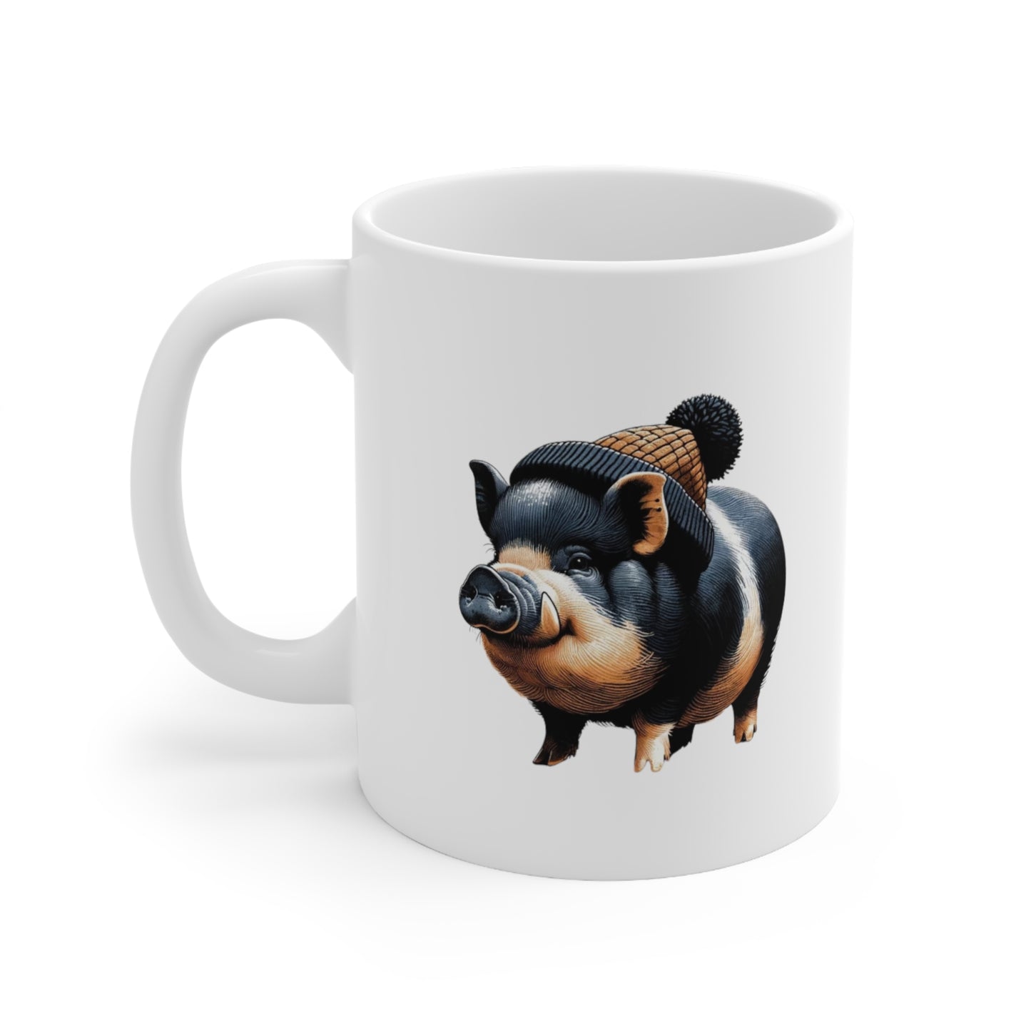 Mr Pig Ceramic Mug 11oz