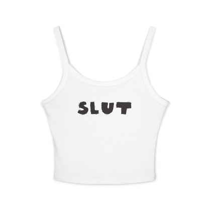 SLUT | Women's Spaghetti Strap Tank Top