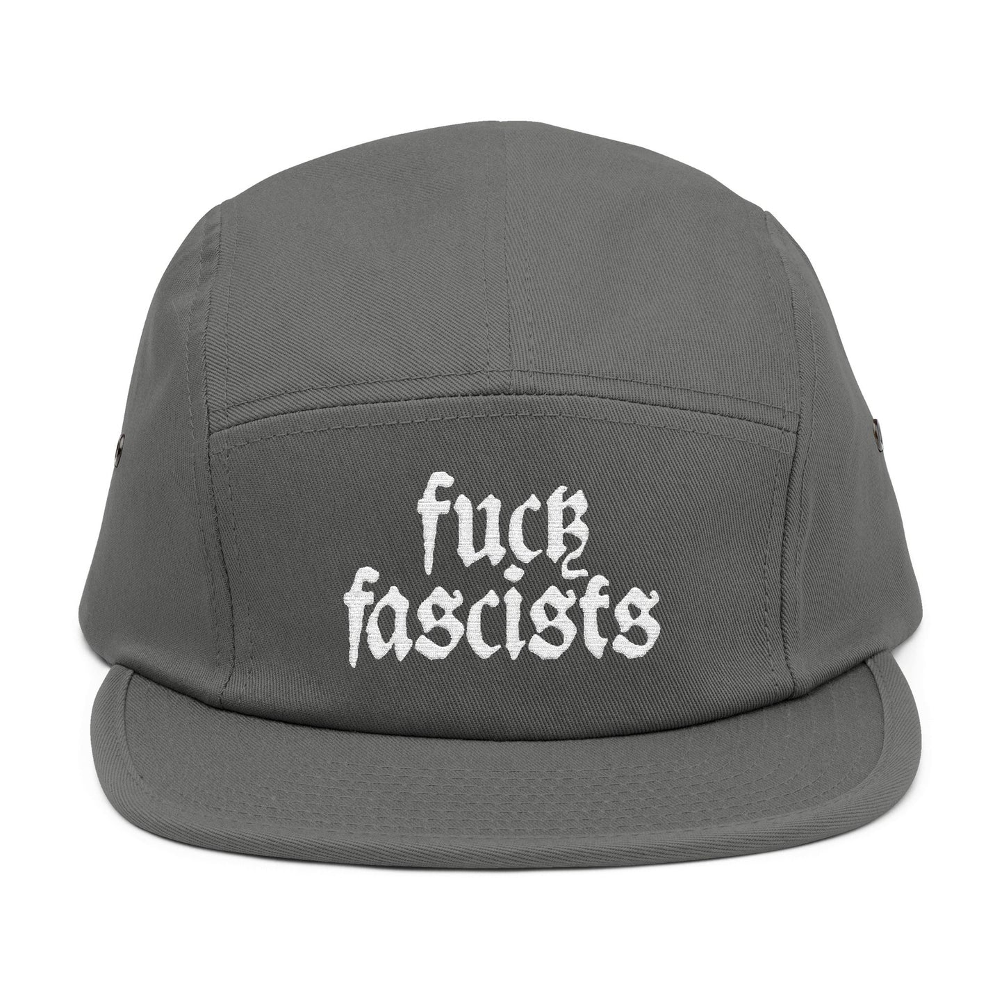 Fuck Fascists | 5 Panel Embroidered Cap