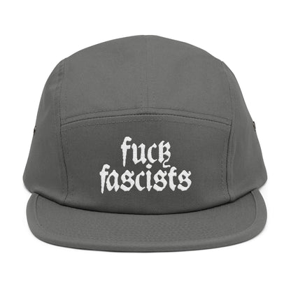 Fuck Fascists | 5 Panel Embroidered Cap