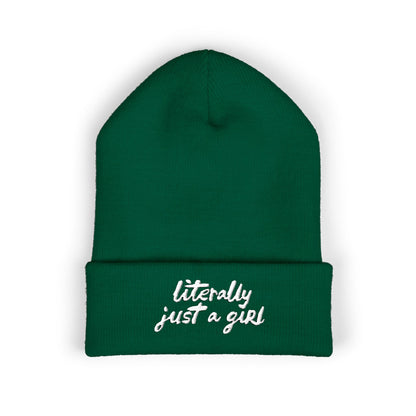Literally Just a Girl | Embroidered Beanie