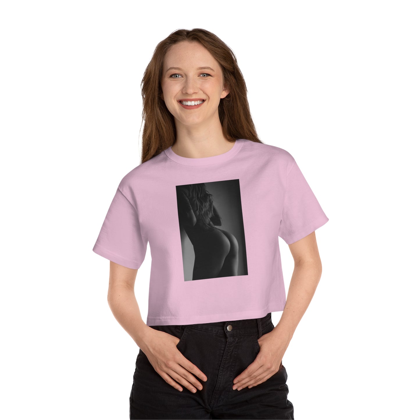 Peachy Cropped T-Shirt