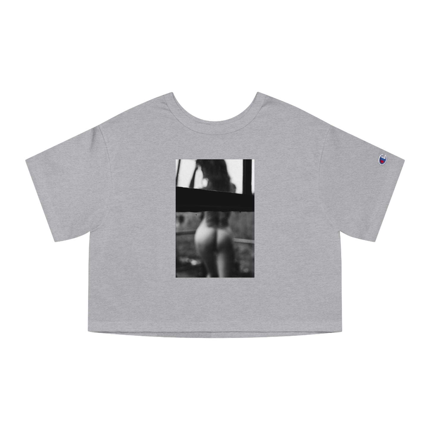 Window Watching Cropped T-Shirt