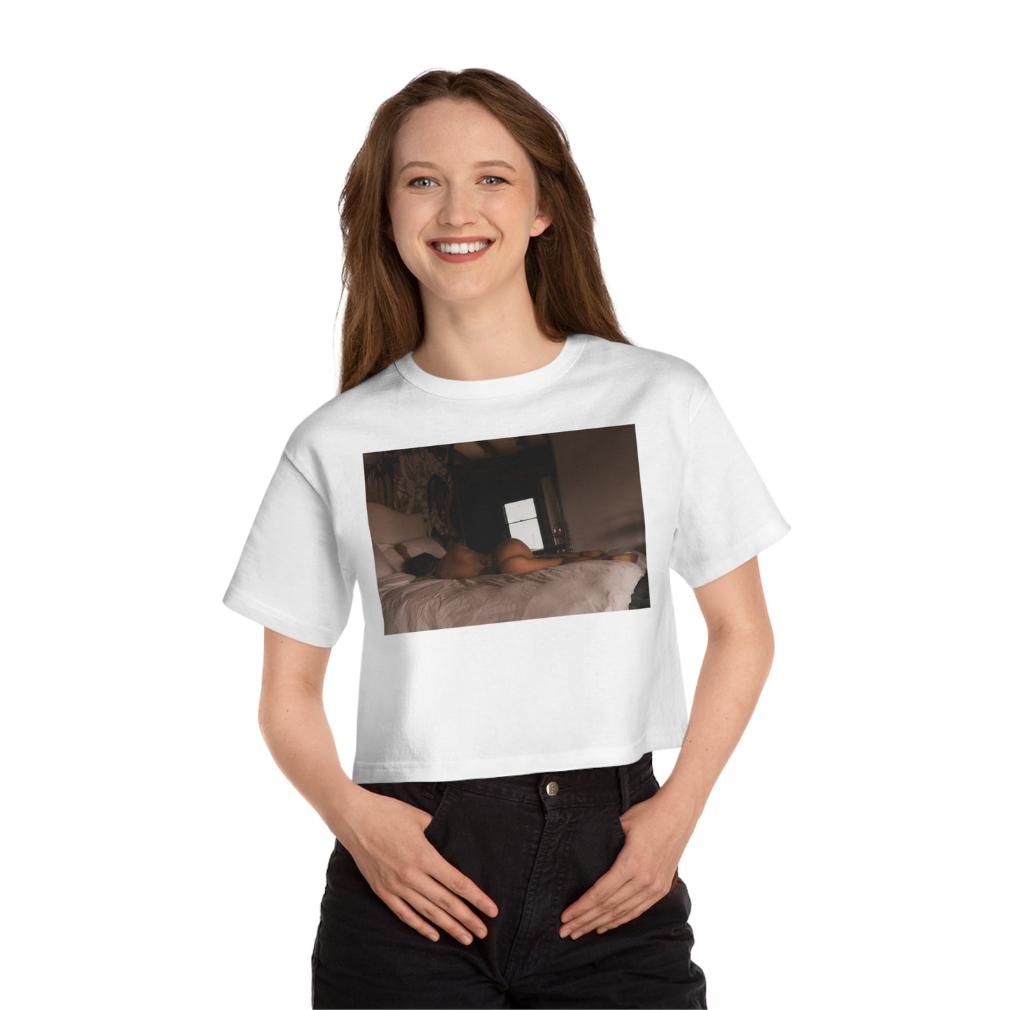 Come to Bed Cropped T-Shirt