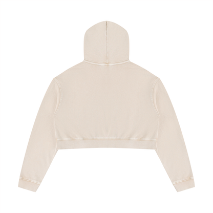 Cunt | Mineral Washed Crop Hoodie