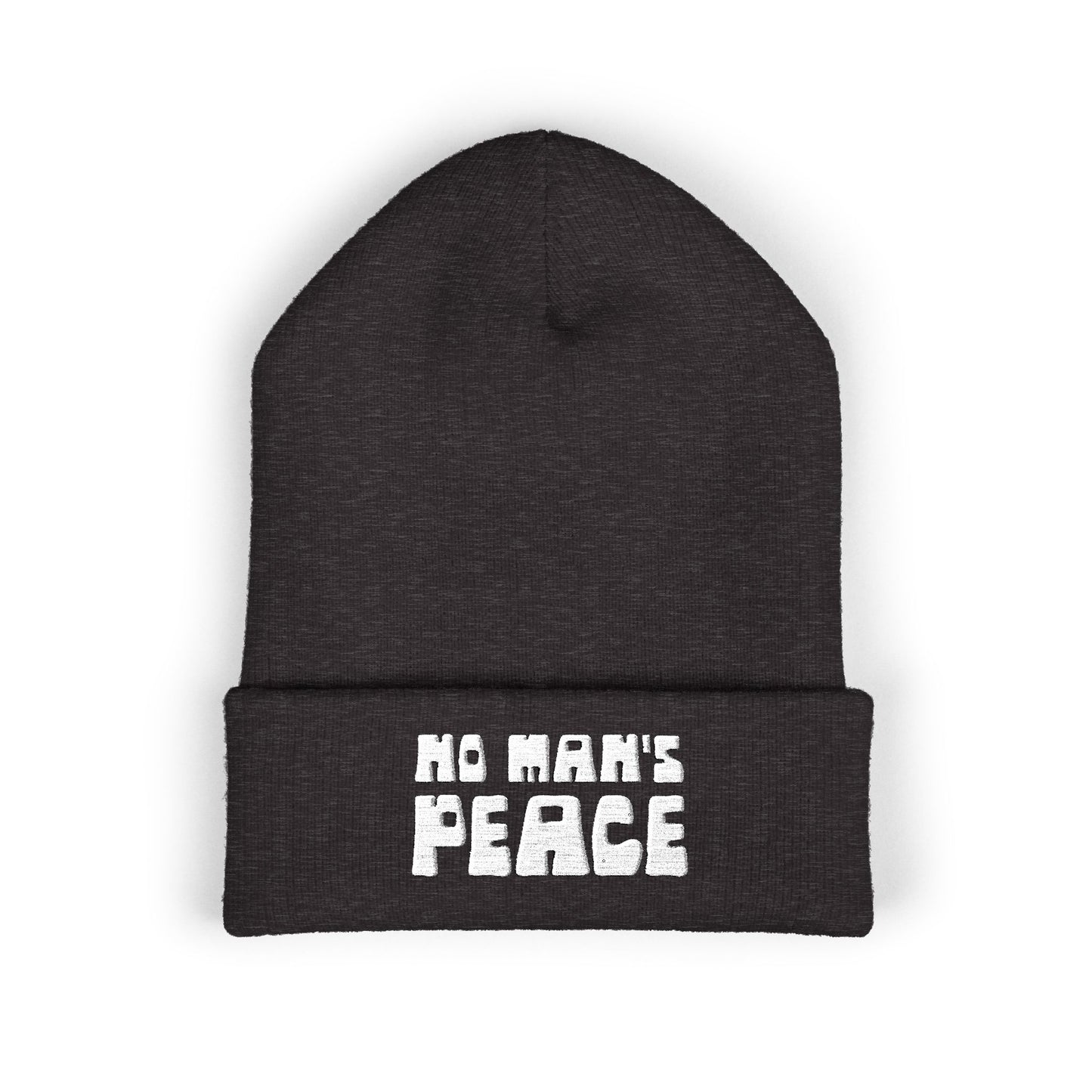 No Man's Peace | Embroidered Beanie