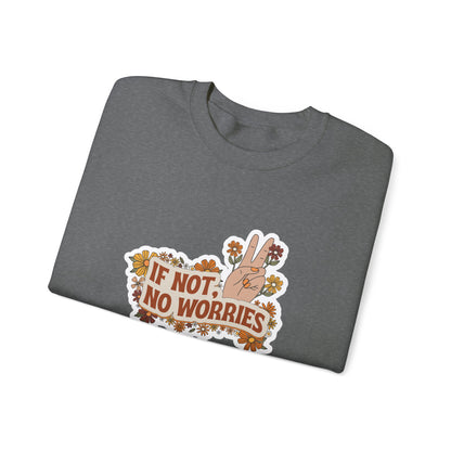 If Not, No Worries Sweatshirt