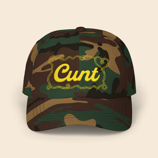 Cunt Camo | Dad Hat