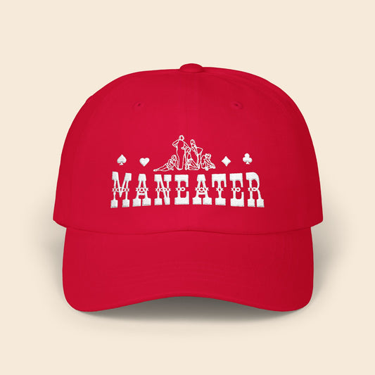 Maneater Red | Dad Hat