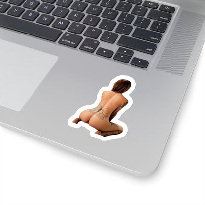 Bent Over Sticker