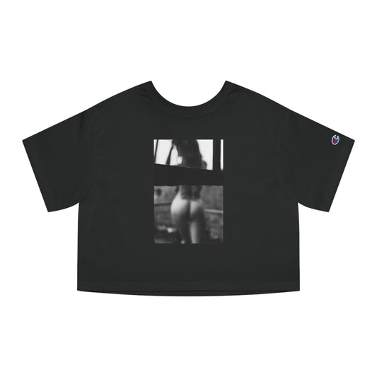 Window Watching Cropped T-Shirt