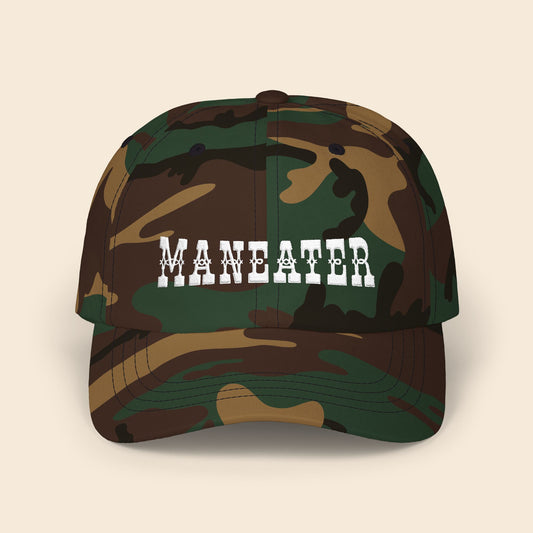 Maneater Camo | Dad Hat