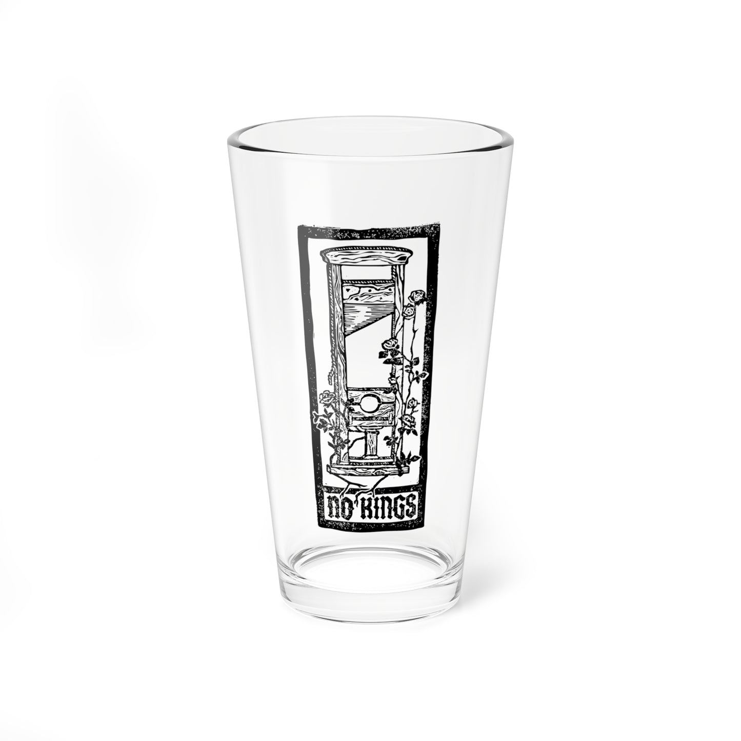 No Kings Pint Glass