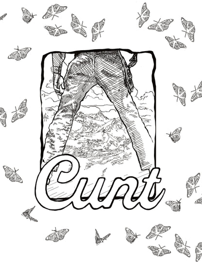 June Dirtbag Western Coloring Page Bundle