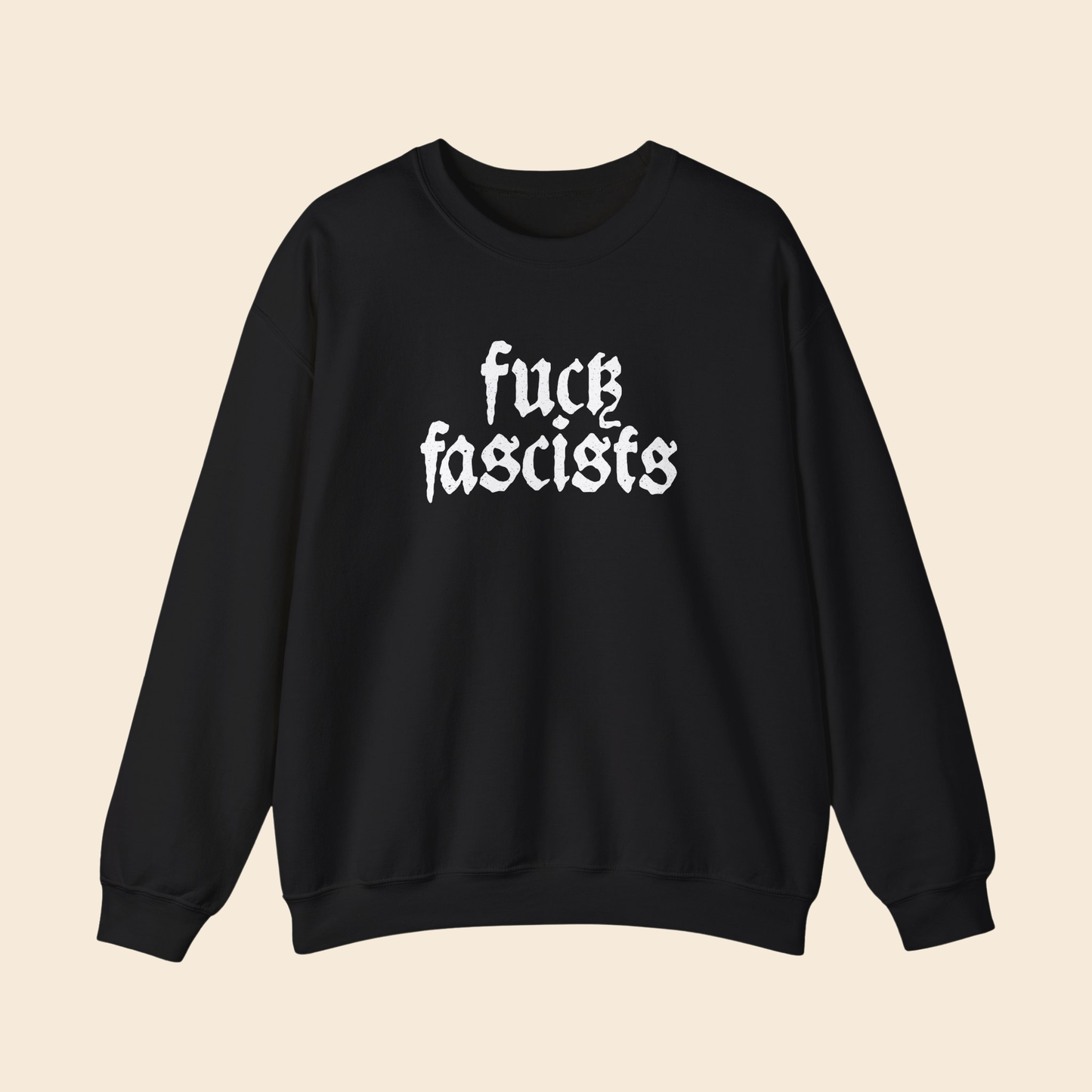 Fuck Fascists | Unisex Crewneck Sweatshirt