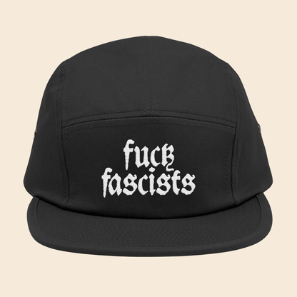Fuck Fascists | 5 Panel Embroidered Cap