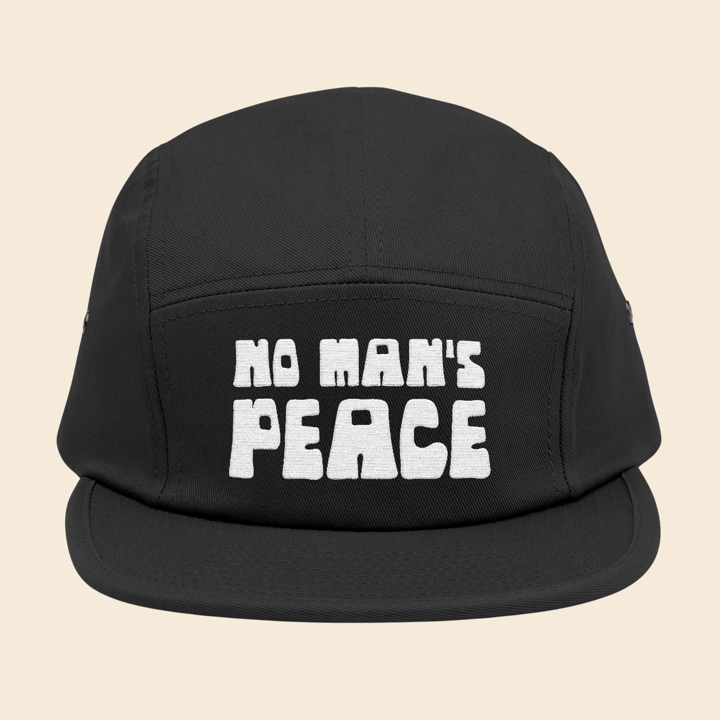 No Man's Peace | 5 Panel Embroidered Cap